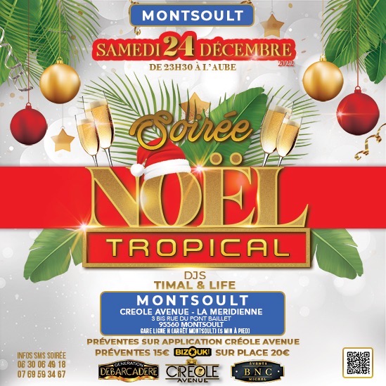 Soirée Noël Tropical Montsoult